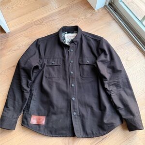 Tobacco Motowear Black Men’s Riding Jacket